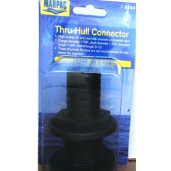 Marpac 7-0356 THRU-HULL CONNECTOR HOSE ID     1-1/8"