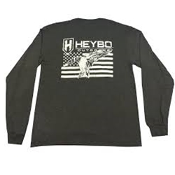 HEYBO HEY2244L 100% COTTON PRESHRUNK GREY MALLARD FLAG