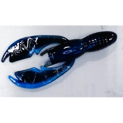 Netbait N04256 TINY 3" TINY PACA CRAW BLACK BLUE