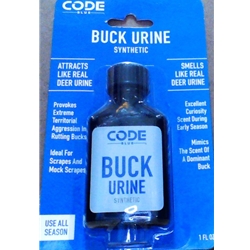 CODE BLUE OA1394 CODE BUCK URINE SYNTHETIC 1OZ