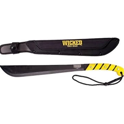 WICKED TREE GEAR WTG-028 WICKED MACHETE WITH SHEATH