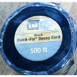 GHG 80500 DECOY QUICK-FIX DECOY CORD BLACK 500FT