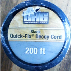 GHG 80200 QUICK QUICK FIX CORD 200' BLACK