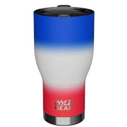 WYLD GEAR WT20-RWB 20OZ RED WHITE & BLUE TUMBLER