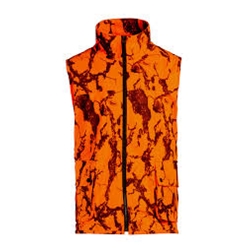 NATURAL GEAR NAT GEAR BLAZE ORANGE CAMO VEST OSFM