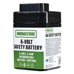 MOULTRIE MFHP12406 6VOLT 6-VOLT RECHARGEABLE 5 AMP SAFETY BATTERY