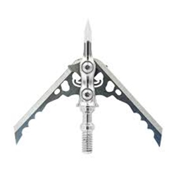 R38100 RAGE RAGE HYPODERMIC NO COLLAR 2"+CUT 100GR BROADHEADS