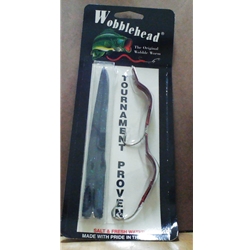 Wobblehead SWLP-32 SR LURE PK TRANSLUCENT RED-JUNEBUG