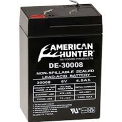 AMERICAN HUNTER DE-30008 6V RECHARGEABLE BATTERY