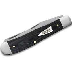 CASE 27730 BLACK MICARTA SMOOTH TRAPPER