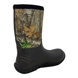 FROGG TOGG 4CB421-807-Y130 KID'S CUBBY PULL-ON WATERPROOF BOOT BROWN/REALTREE EDGE SIZE 13