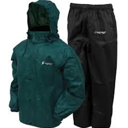 FROGG TOGG AS1310-109S ALL SPORT JACKET/PANTS COMBO BLACK/GREEN SIZE SMALL