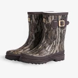 GATOR WADER KB32Y7 KIDS RAIN BOOTS-MOSSY OAK BOTTOMLAND SIZE 7