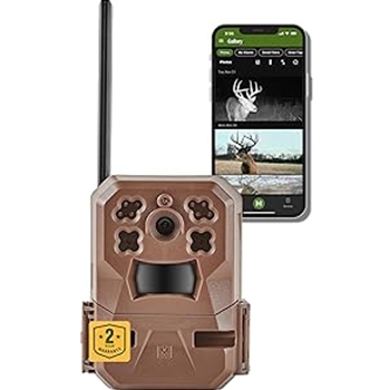 Moultrie MCG-14076 EDGE MOBILE CELLULAR GAME CAMERA AUTO CONNECTS TO STRONGEST NETWORK IN AREA NO SD CARD REQUIRED