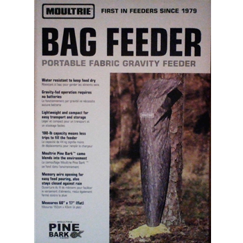 Moultrie  BAG FEEDER PORTABLE FABRIC GRAVITY FEEDER