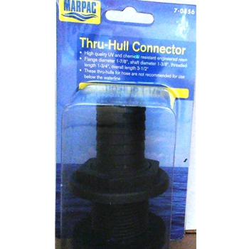 Marpac 7-0356 THRU-HULL CONNECTOR HOSE ID     1-1/8"