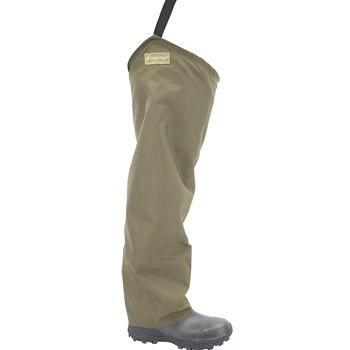 FROGG TOGG 2716345 OLIVE GREEN BRUSH HOGG HIP BOOT SIZE 14