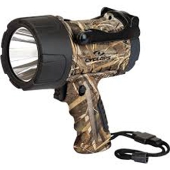 CYCLOPS CYC350WPAA-RT CAMO WATERPROOF 4 WATT LED HAND HELD SPOTLIGHT