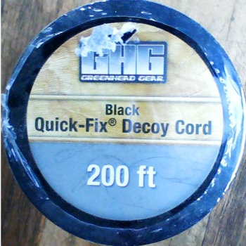 GHG 80200 QUICK QUICK FIX CORD 200' BLACK