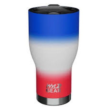 WYLD GEAR WT20-RWB 20OZ RED WHITE & BLUE TUMBLER