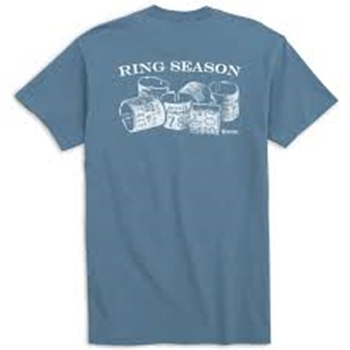 HEYBO HEY1512 RING 100% PRE-SHRUNK COTTON SHORT SLEEVE RING SEASON TEE SIZE XXX-LARGE