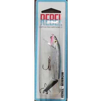 Rebel   MINNOW SILVER/BLACK