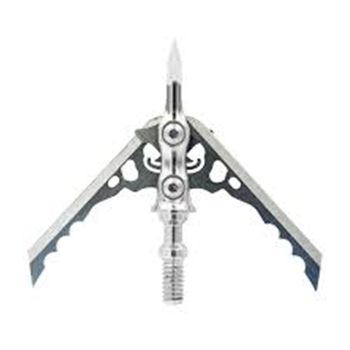 R38100 RAGE RAGE HYPODERMIC NO COLLAR 2"+CUT 100GR BROADHEADS