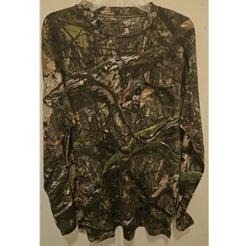 WFS CTSL-600-L CAMO LONG SLEEVE SHIRT MOSSY OAK COUNTRY DNA SIZE L