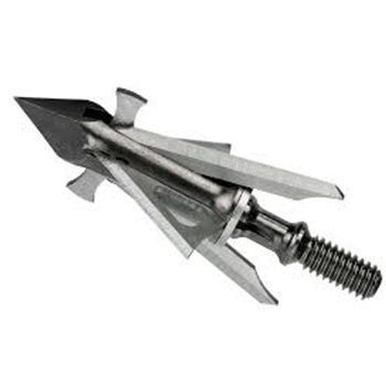 MUZZY 297 TROCAR HYBRID 4 BLADE 100 GRAIN BROADHEAD