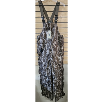 WFS WK610I-L-500-M WOMEN'S INSULATED BIB TRICOT LINED WITH ZIP LEGS AND CARGO POCKETS MOSSY OAK BOTTOMLAND SIZE MEDIUM