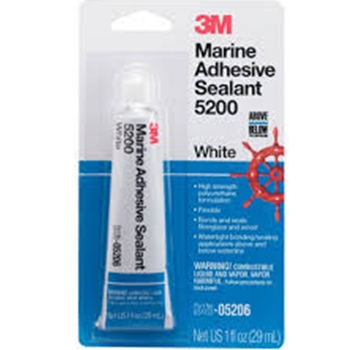 3M 05206 5200 MARINE ADHESIVE SEALANT-WHITE