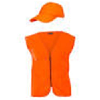 WFS CP-499-M/L SAFETY VEST AND HAT COMBO SIZE MEDIUM/LARGE