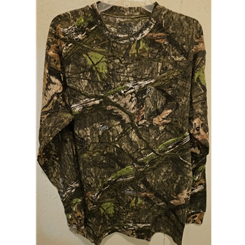 WFS CTSL-Y-600-L MEN'S CAMO MOSSY OAK COUNTRY DNA LONG SLEEVE SHIRT SIZE LARGE